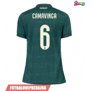 Lacne Ženy Futbalové dres Real Madrid Eduardo Camavinga #6 2026-27 Krátky Rukáv - Preč